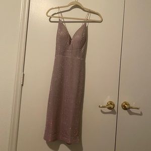 Party like it’s 1999 dress (Glittery muave)